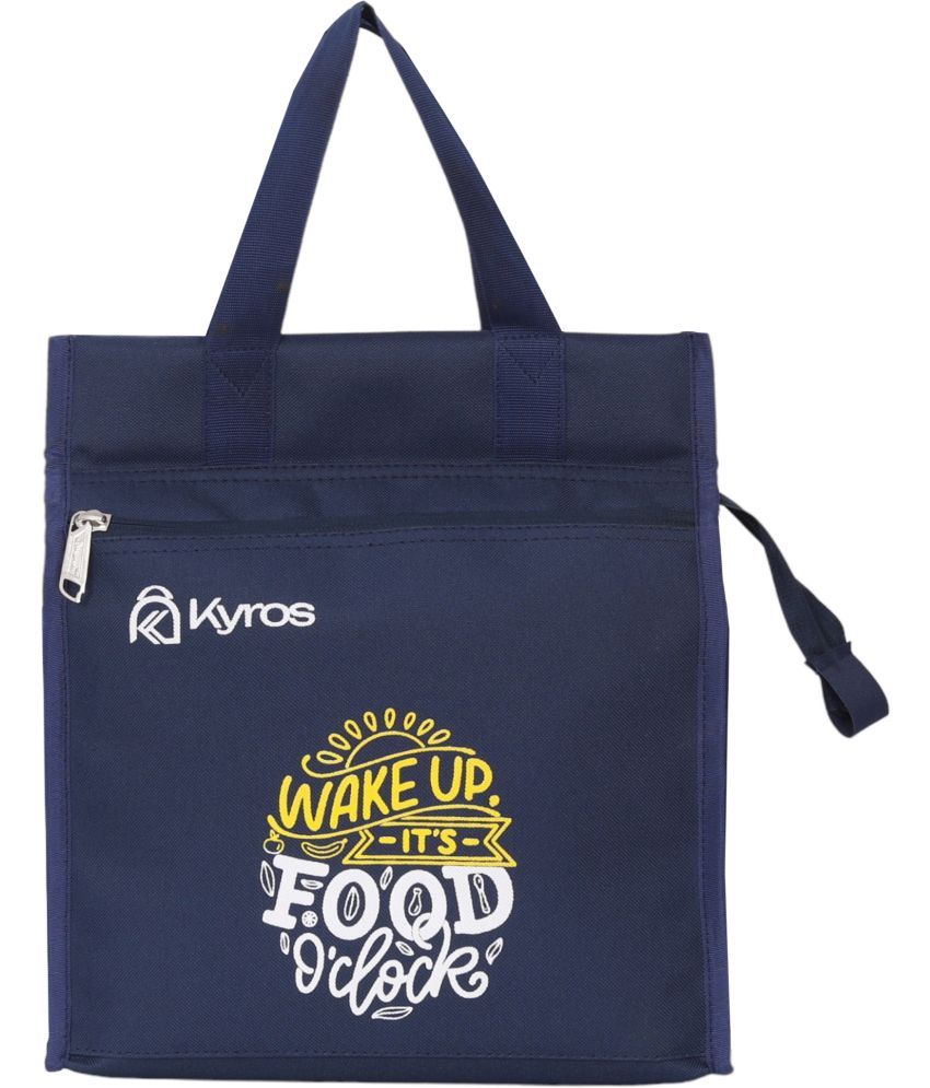     			Kyros Blue Polyester Lunch Bag Pack of 1