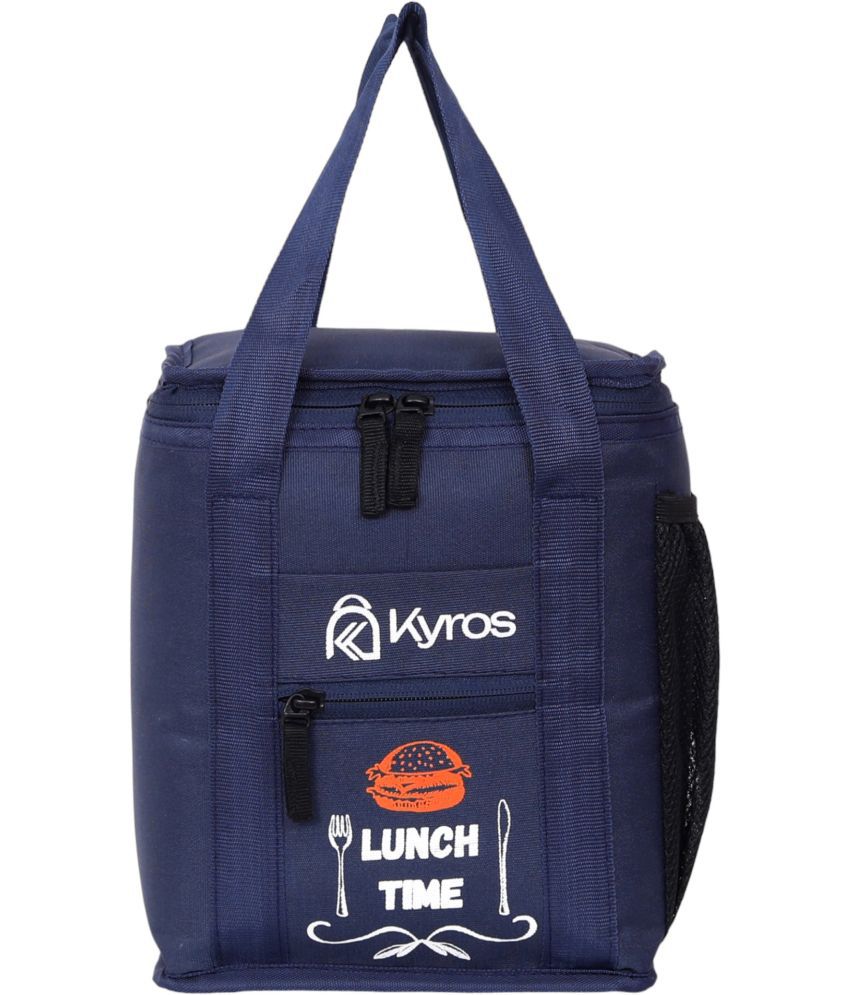     			Kyros Blue Polyester Lunch Bag Pack of 1