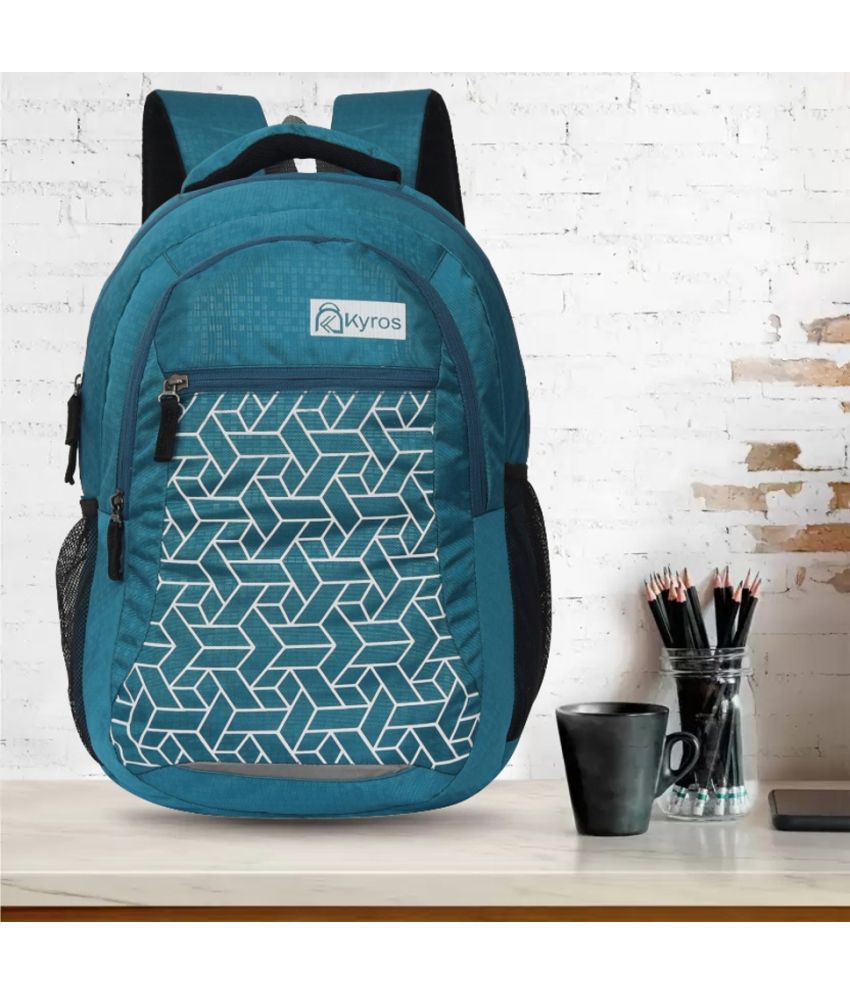     			Kyros Green Polyester Backpack ( 45 Ltrs )