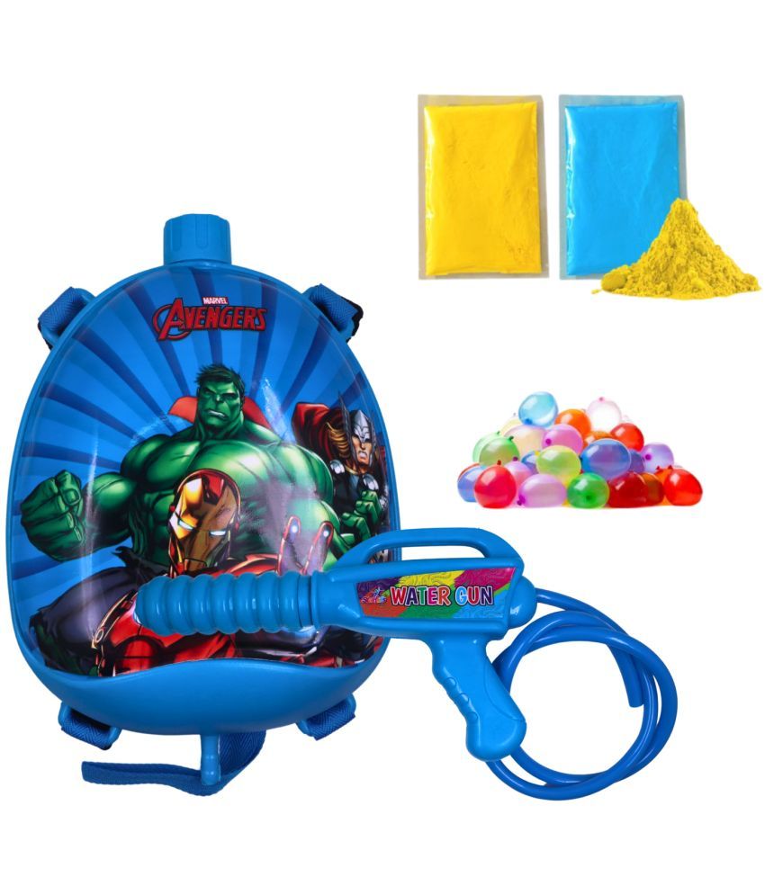     			Nova Tank Holi Water Gun Toy Pichkari Pump Tank with High Pressure & Back Pack | Holi Pichkari For Kids | Pichkaaree | 3-6 Yrs