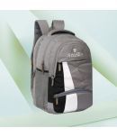 STYLATO Grey Polyester Backpack ( 30 litres )