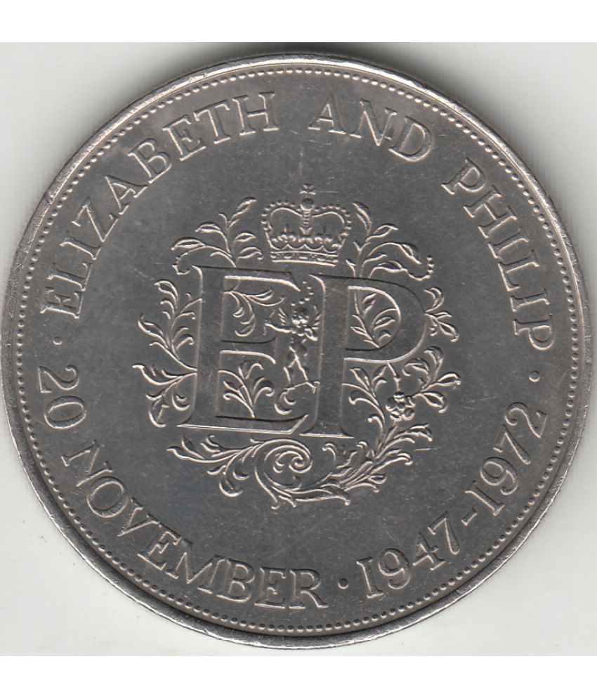     			25 New Pence 1972 Copper Nickel Unc Coin