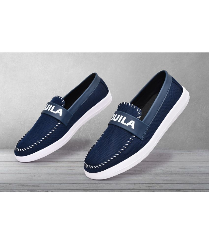     			Akiko Blue Men's Slip on