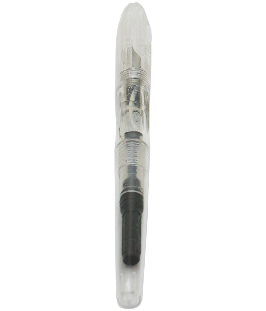     			Dikawen White Fine Line Fountain Pen ( Pack of 1 )