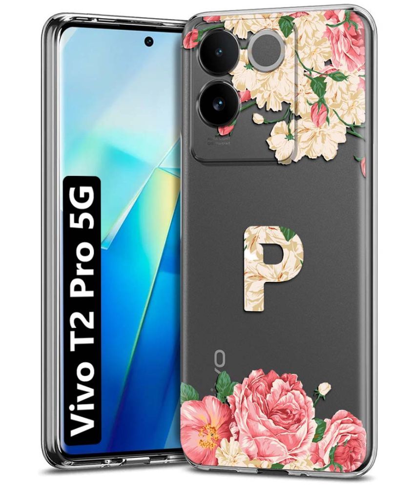     			Fashionury Multicolor Printed Back Cover Silicon Compatible For Vivo T2 Pro 5G ( Pack of 1 )