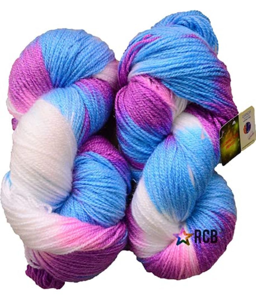     			Ganga Glow Knitting Yarn Wool, 600 gm Woolen Crochet Yarn Thread. Best Used with Knitting Needles, Crochet Needles. Ganga Wool Yarn for Knitting. Best Woolen Thread. Shade no -17