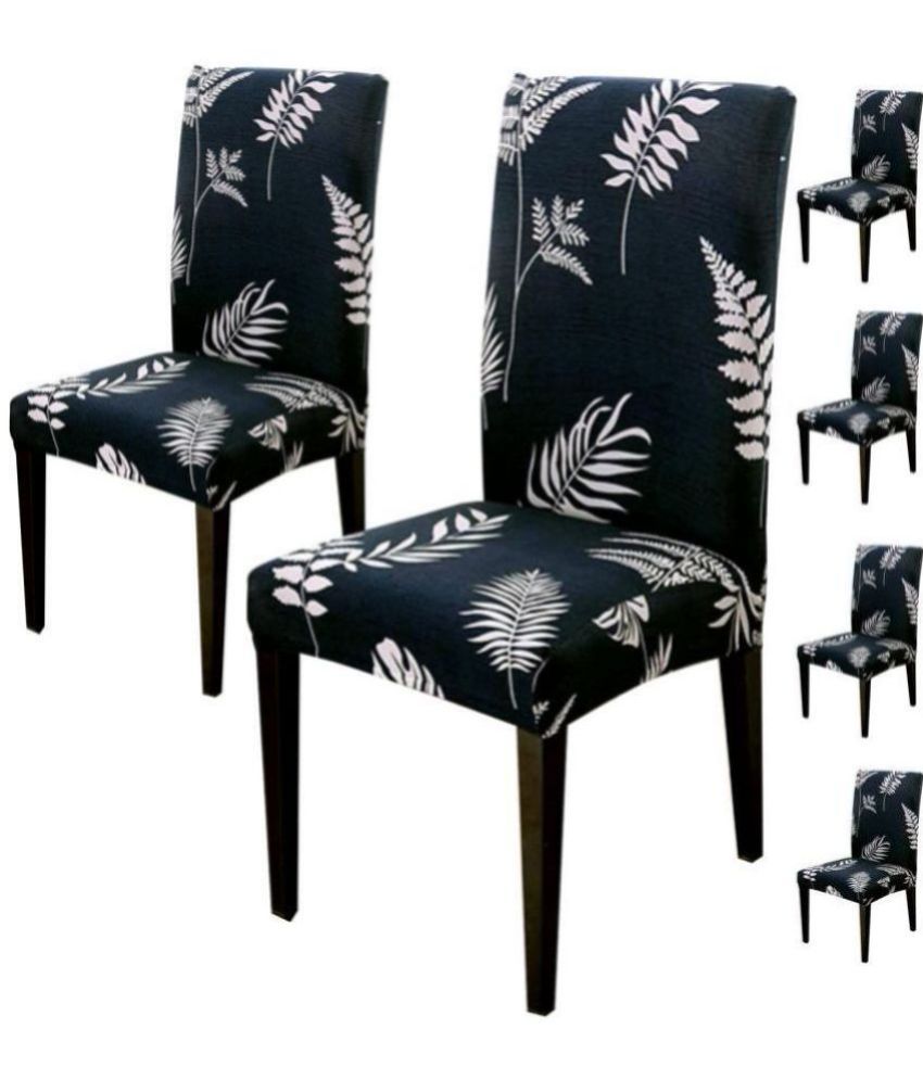     			House Of Quirk 1 Seater Polyester Chair Cover ( Pack of 6 )