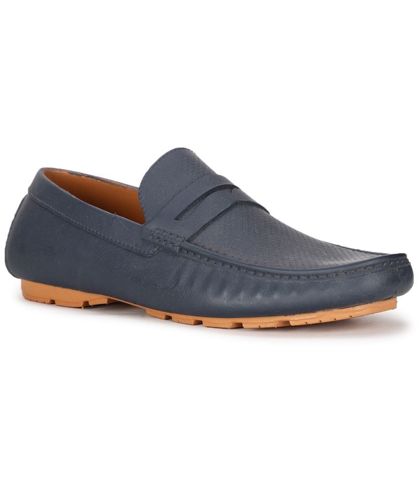     			Bata Navy Men's Slip on