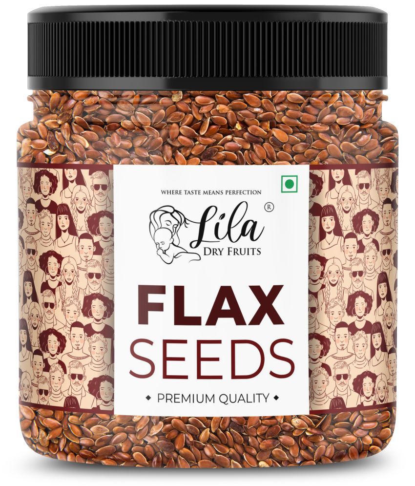     			Lila Dry Fruits Flax Seeds 250 gm Jar(Pack of 1)