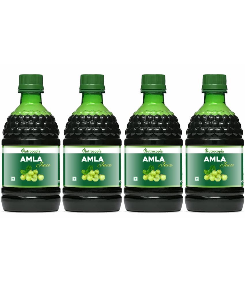     			NUTROCOPIA  Amla Juice  Vegetable Juice 1600 ml Pack of 4