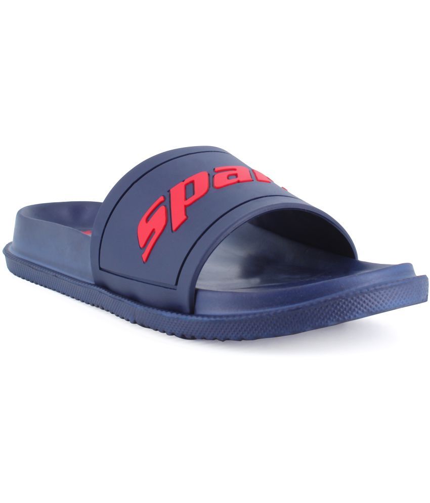     			Sparx Navy Men's Slide Flip Flop