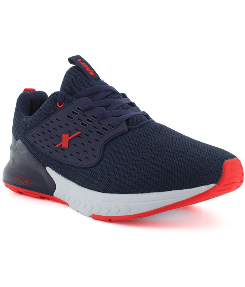     			Sparx Navy Men's Sports Running Shoes