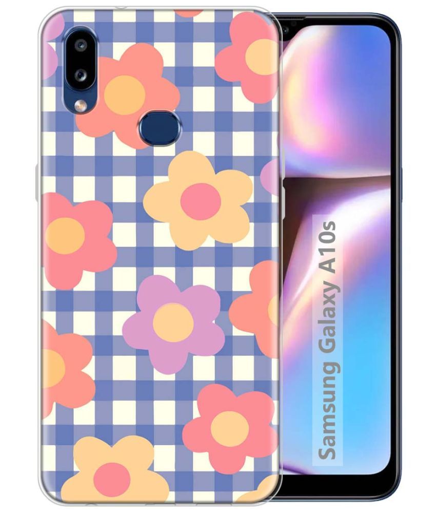     			Fashionury Multicolor Printed Back Cover Silicon Compatible For Samsung Galaxy A10s ( Pack of 1 )