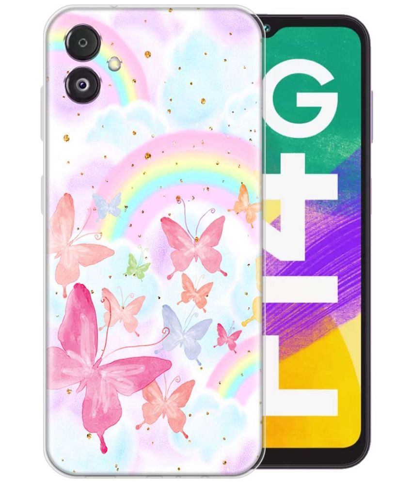     			Fashionury Multicolor Printed Back Cover Silicon Compatible For Samsung Galaxy F14 5G ( Pack of 1 )