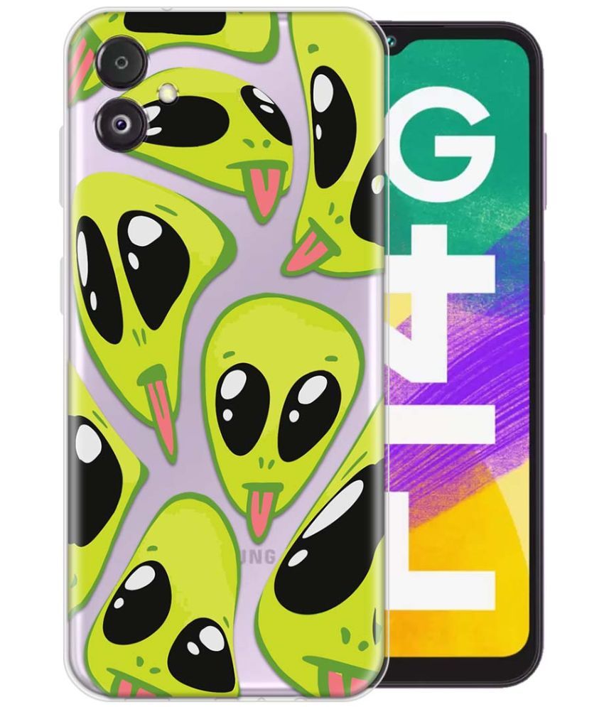     			Fashionury Multicolor Printed Back Cover Silicon Compatible For Samsung Galaxy F14 5G ( Pack of 1 )