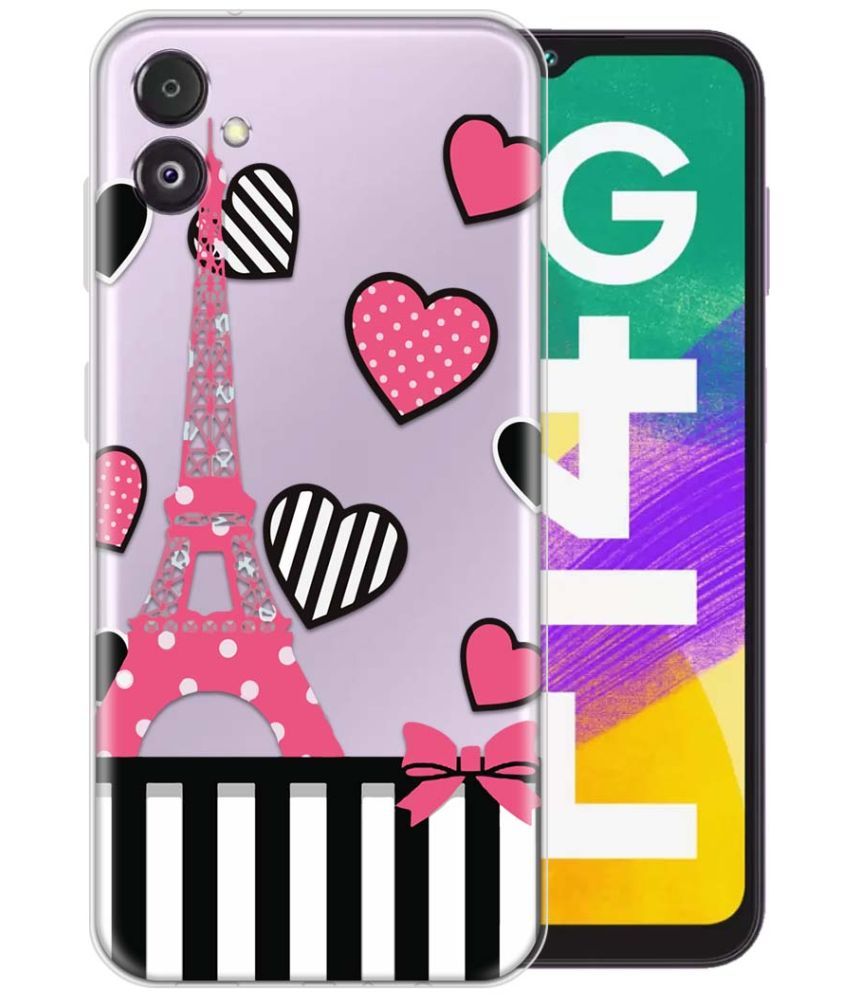     			Fashionury Multicolor Printed Back Cover Silicon Compatible For Samsung Galaxy F14 5G ( Pack of 1 )