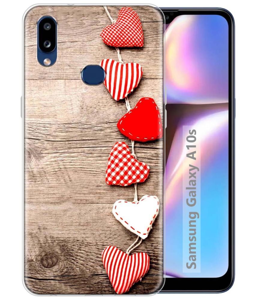     			Fashionury Multicolor Printed Back Cover Silicon Compatible For Samsung Galaxy A10s ( Pack of 1 )