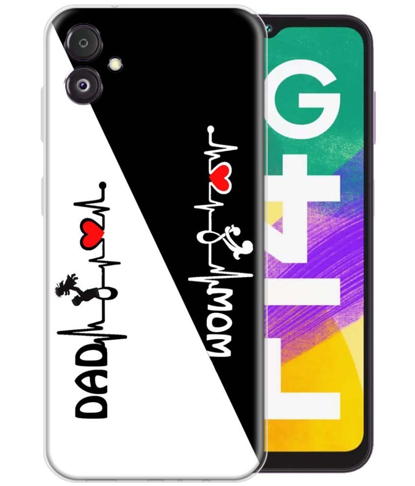     			Fashionury Multicolor Printed Back Cover Silicon Compatible For Samsung Galaxy F14 5G ( Pack of 1 )