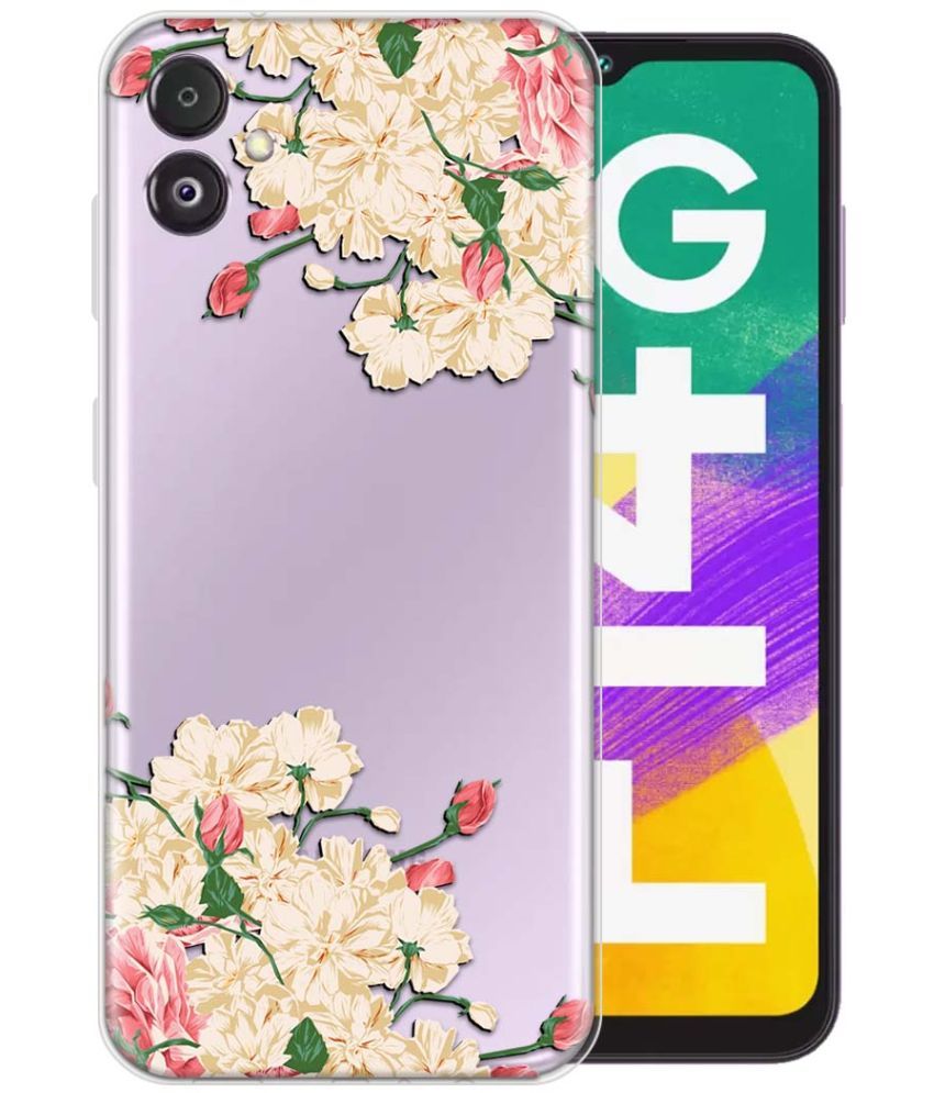     			Fashionury Multicolor Printed Back Cover Silicon Compatible For Samsung Galaxy F14 5G ( Pack of 1 )