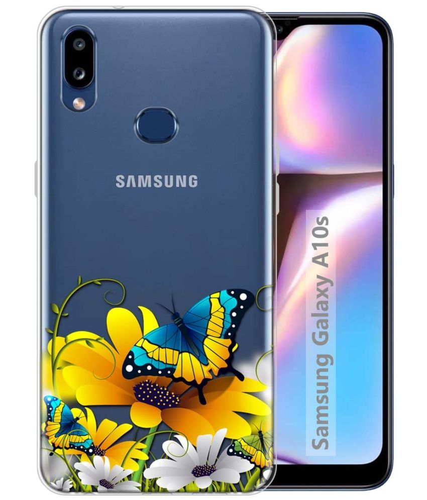     			Fashionury Multicolor Printed Back Cover Silicon Compatible For Samsung Galaxy A10s ( Pack of 1 )