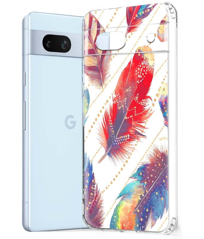     			Fashionury Multicolor Printed Back Cover Silicon Compatible For Google Pixel 7A ( Pack of 1 )