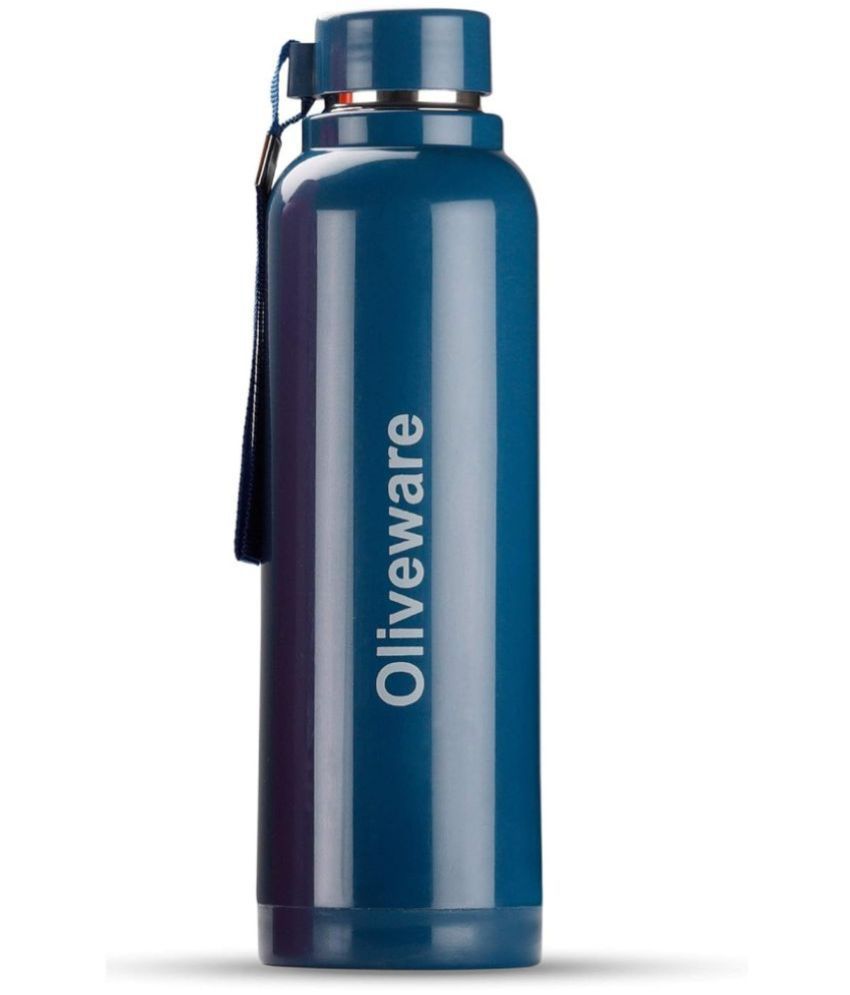     			Oliveware Blue Steel Flask ( 700 )