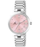 Crestello Silver Metal Analog Womens Watch