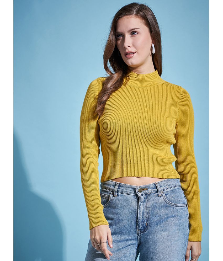     			98 Degree North Cotton High Neck Women's Pullovers - Multi Color ( )