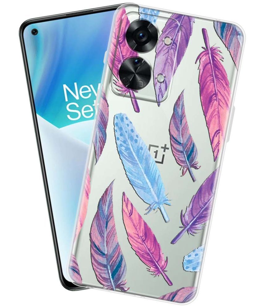     			Fashionury Multicolor Printed Back Cover Silicon Compatible For OnePlus Nord 2T 5G ( Pack of 1 )