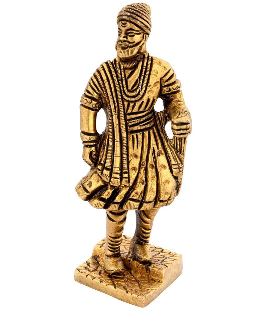     			Shreeyaash Brass Lord Shiva Idol ( 10 cm )