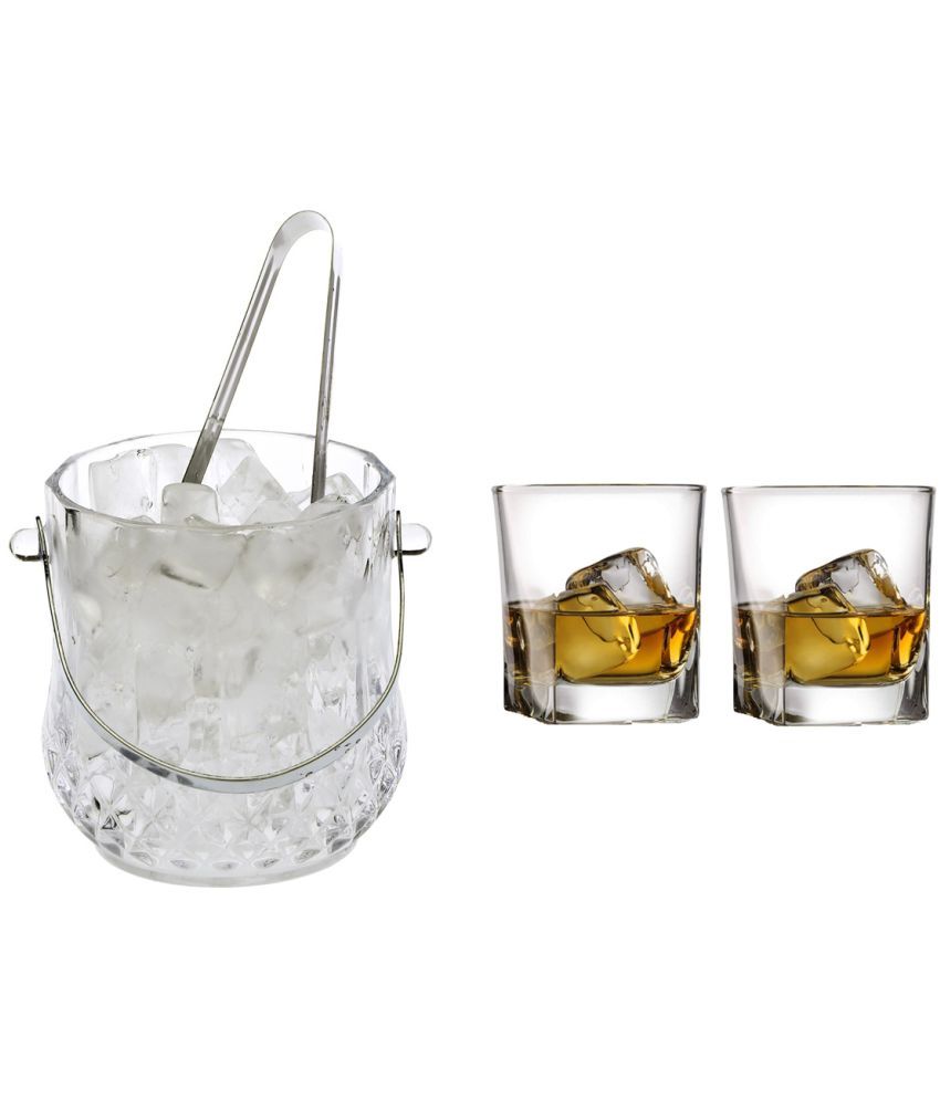     			Somil Glass Single Walled Ice Bucket