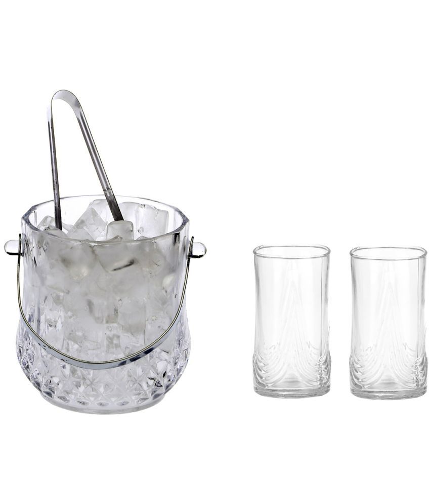     			Somil Glass Single Walled Ice Bucket