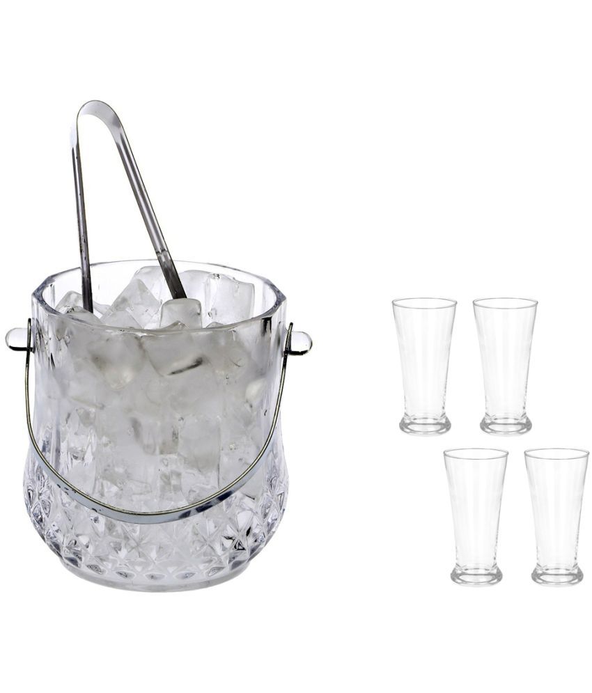     			Somil Glass Single Walled Ice Bucket