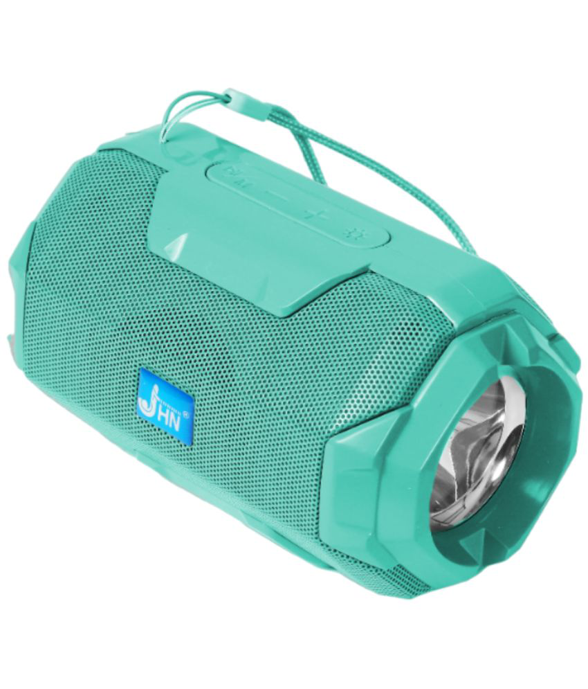     			jhn JHN-168 10 W Bluetooth Speaker Bluetooth v5.0 with USB,Aux,SD card Slot Playback Time 6 hrs Green