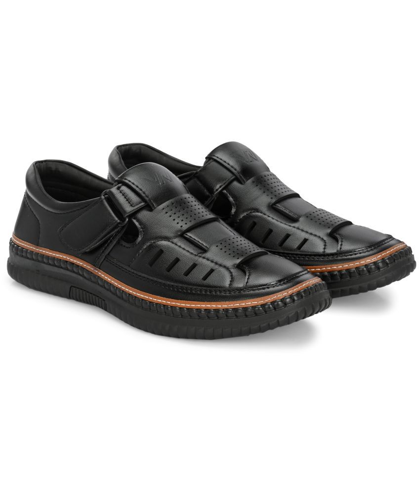     			viv - Black Men's Sandals