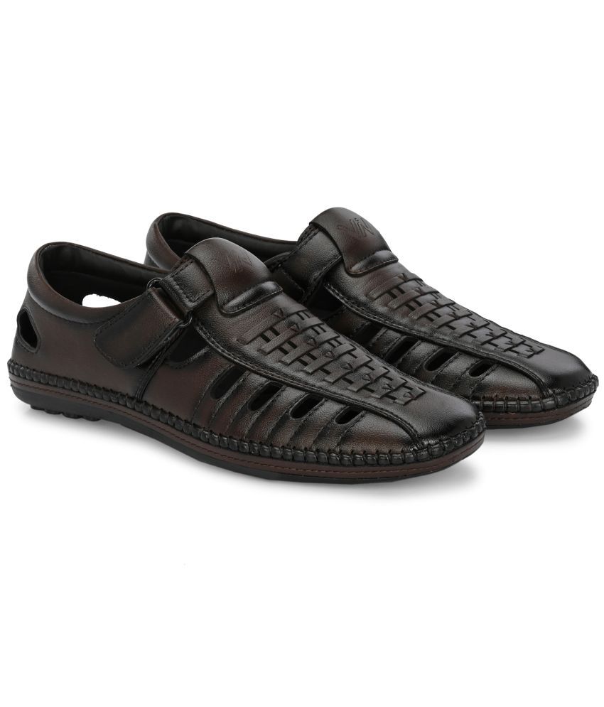     			viv - Brown Men's Sandals