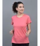 Dollar Pink Cotton Blend Regular Fit Women's T-Shirt ( Pack of 1 )