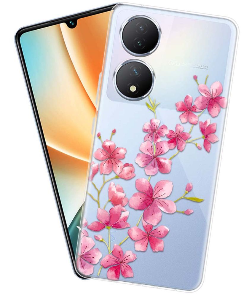     			Fashionury Multicolor Printed Back Cover Silicon Compatible For Vivo Y100 5G ( Pack of 1 )