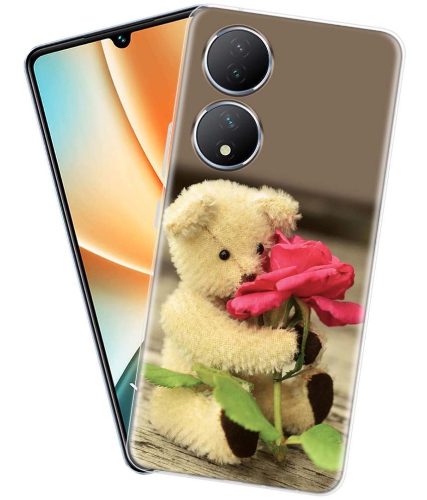     			Fashionury Multicolor Printed Back Cover Silicon Compatible For Vivo Y100 5G ( Pack of 1 )