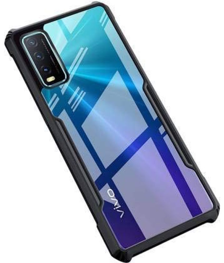     			Kosher Traders Shock Proof Case Compatible For Polycarbonate Vivo Y12s ( Pack of 1 )