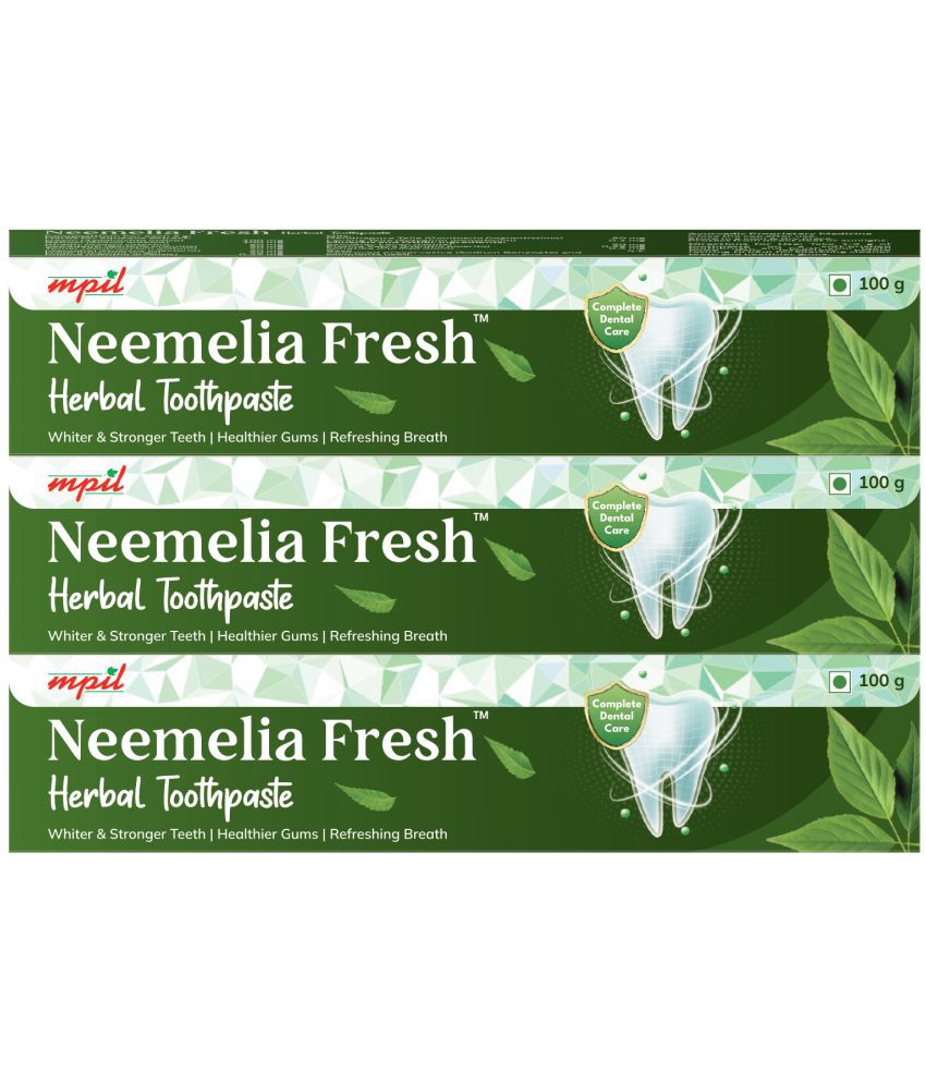     			Mpil Wellness Neemelia Fresh ToothpasteFor Healthygums & Strong Teeth 100gm