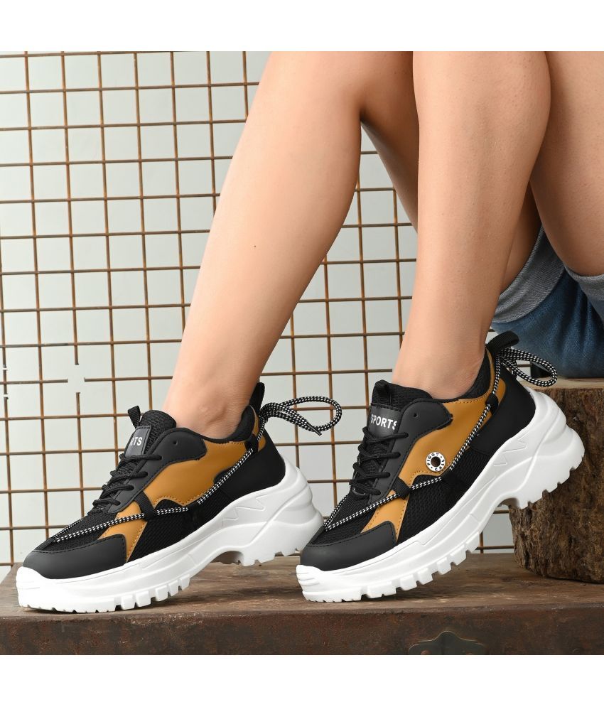     			layasa Black Women's Sneakers