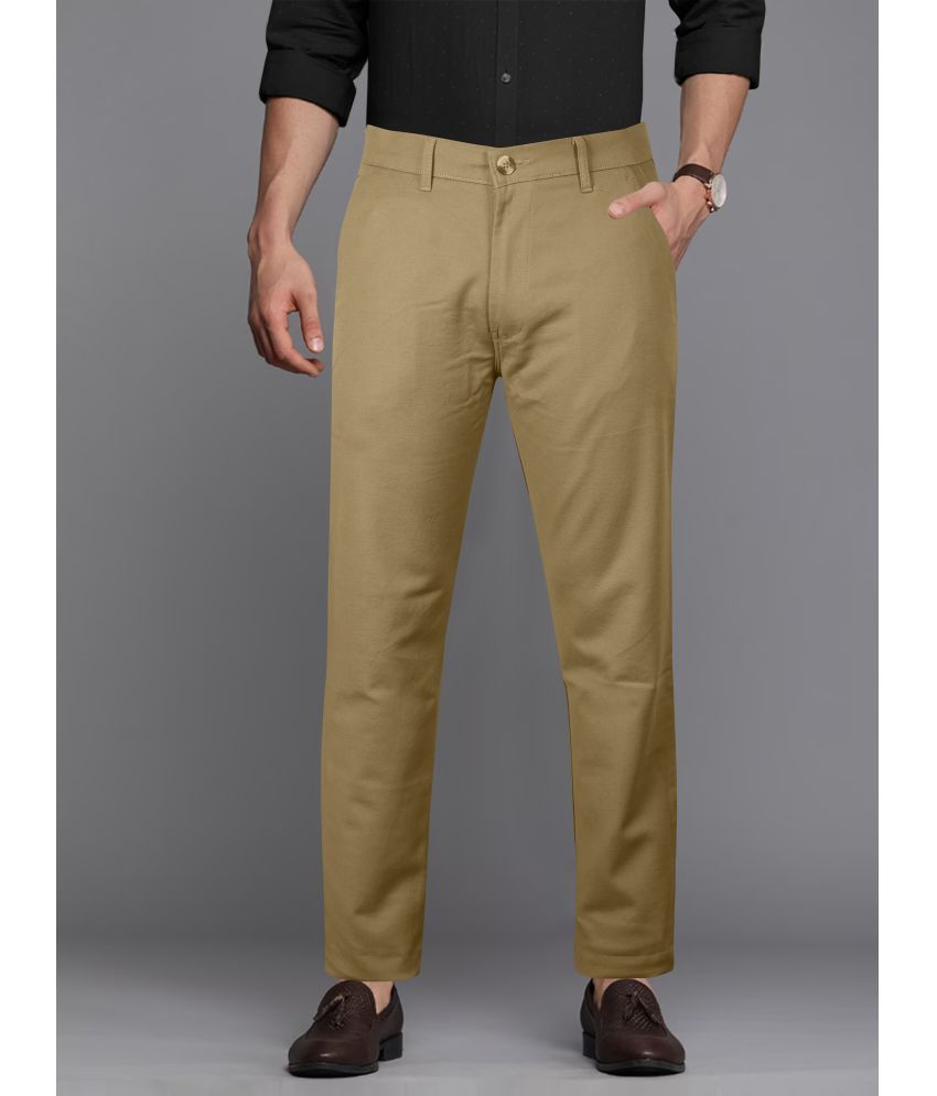     			JB JUST BLACK Regular Flat Men's Chinos - Beige ( Pack of 1 )