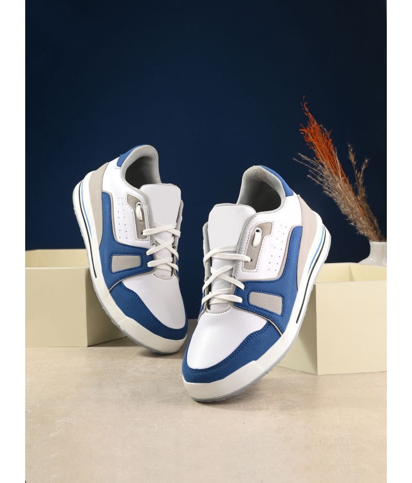     			KARADDI Comfort Outdoor Sneakers for Men Blue Men's Sneakers