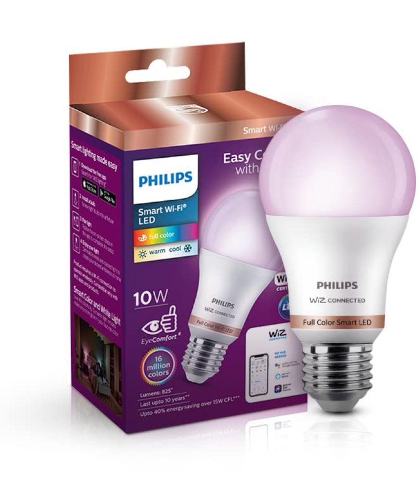    			Philips 10w Dimmable Smart Bulb ( Single Pack )