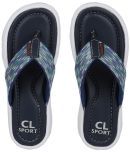 Carlton London Navy Blue Women's Thong Flip Flop