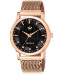 Crestello Rose Gold Metal Analog Men's Watch