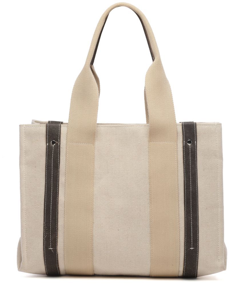     			Anekaant Cream Jute Handheld