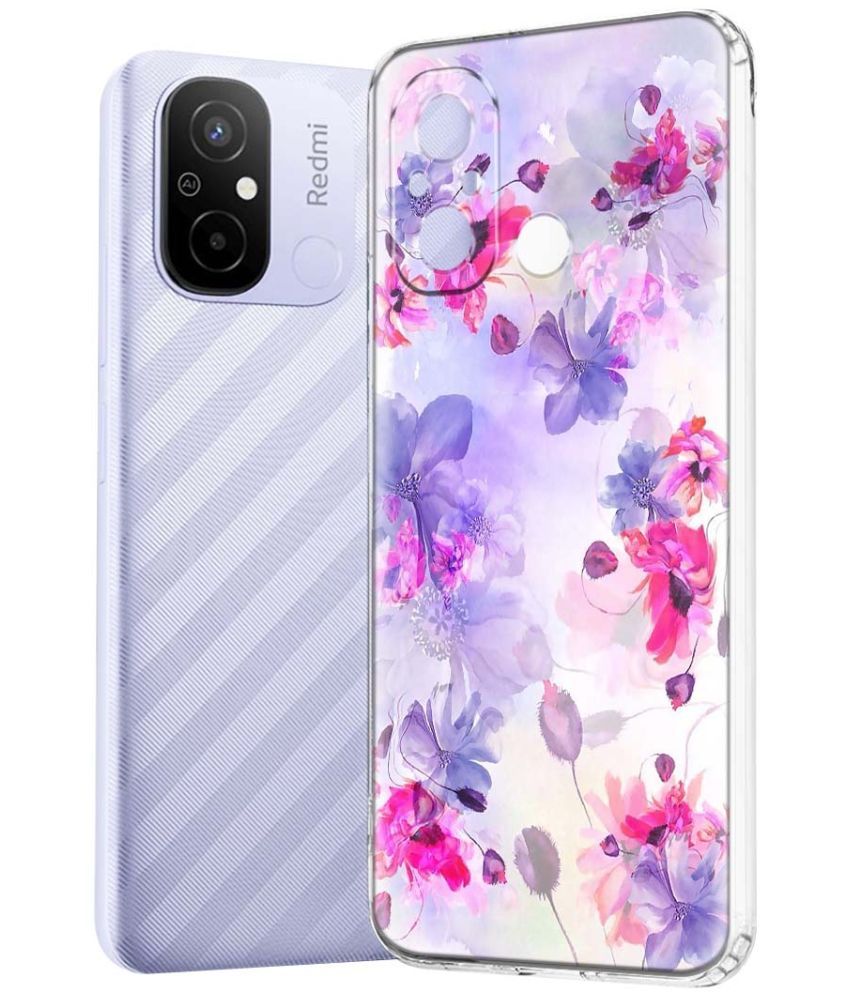     			Fashionury Multicolor Printed Back Cover Silicon Compatible For Redmi 12C ( Pack of 1 )