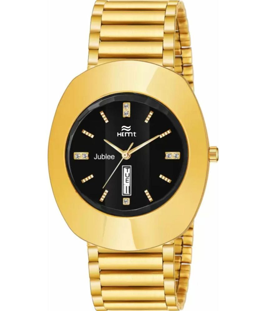     			Hemt Gold Metal Analog Men's Watch